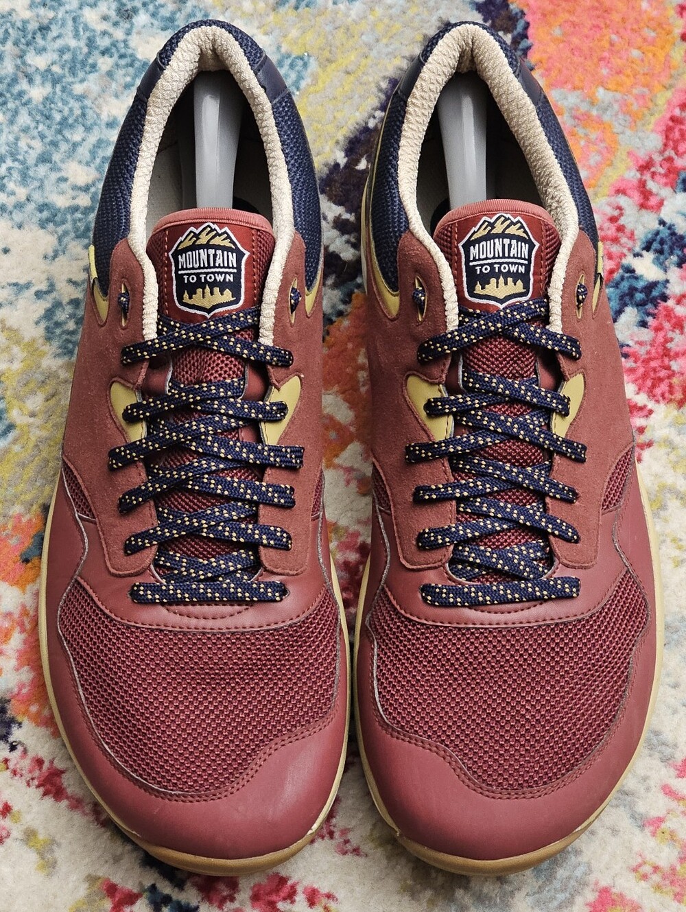 Lems Trailhead Shoes Sneakers Minimalist Hiking Mens Size 15 Red Suede Lace Up